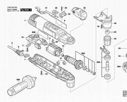 Bosch Multipurpose  Tool PMF 250 CES spare parts