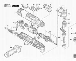 Bosch Multipurpose  Tool PMF 250 CES spare parts