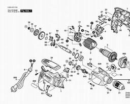 Bosch Percussion Drill PSB 800-2 RA spare parts