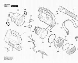 Bosch Spray Pistol PFS 1000 spare parts