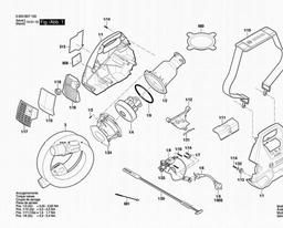 Bosch Spray Pistol PFS 3000-2 spare parts