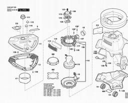 Bosch Spray Pistol PFS 5000 E spare parts