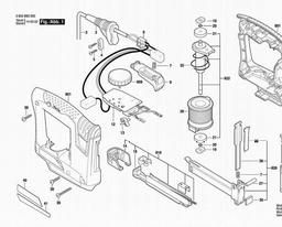Bosch Tacker PTK 14 EDT spare parts