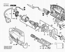 Bosch Jig Saw PST 700 PE spare parts