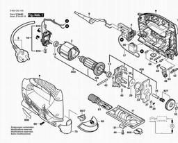Bosch Jig Saw PST 800 PEL spare parts