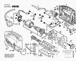 Bosch Jig Saw PST 800 PE spare parts