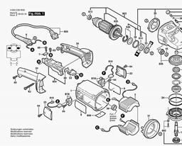 Bosch Angle Grinder PWS 20-230 spare parts