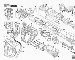 Bosch Rotary Hammer PBH 3000-2 FRE spare parts