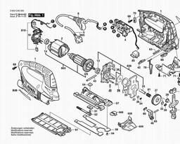 Bosch Jig Saw PST 1000 PEL spare parts