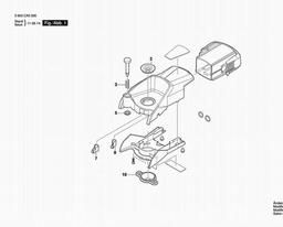 Bosch PDC 1 spare parts