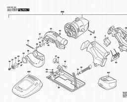 Bosch Cordless Circular Saw PKS 18 LI spare parts