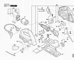 Bosch Circular Hand Saw PKS 16 Multi spare parts