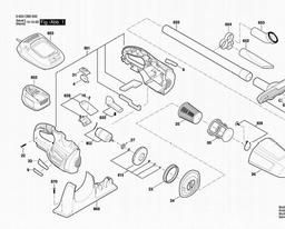 Bosch PAS 18 LI spare parts