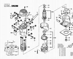 Bosch Router PMR 500 spare parts