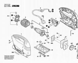 Bosch Combi Jigsaw Perfect PST 650 spare parts
