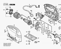 Bosch Jig Saw PST 700 PEL spare parts