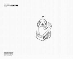 Bosch Laser Level PLL 360 spare parts