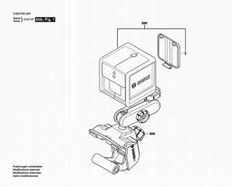 Bosch Laser Level Quigo spare parts
