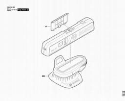Bosch Laser Cross Level PLL1P spare parts