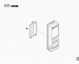 Bosch Distance Measuring Unit PLR 15 spare parts