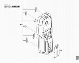 Bosch Metal Detector PMD 10 spare parts