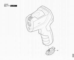 Bosch Pyrometer PTD 1 spare parts