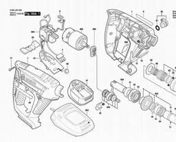 Bosch Cordless Hammer Drill UNEO Maxx spare parts
