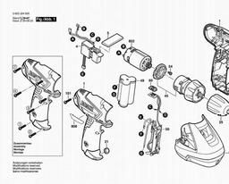 Bosch Cordless Drill Driver PSR 10,8 LI spare parts