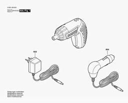 Bosch Cordless Drill Driver IXO spare parts