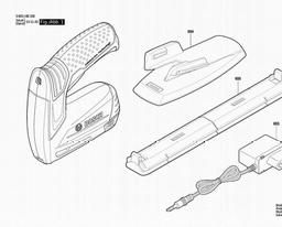 Bosch Tacker PTK 3,6 LI spare parts
