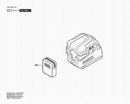Bosch Laser Cross Level PCL 10 spare parts