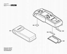 Bosch Univ Detection Device PDO-MULTI spare parts
