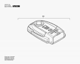Bosch Univ Detection Device PDO 6 spare parts