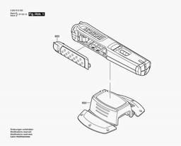 Bosch Laser Cross Level PLL 5 spare parts
