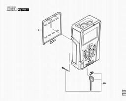 Bosch Distance Measuring Unit PLR 50 spare parts