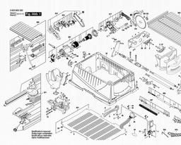 Bosch Table Saw PPS 7S spare parts