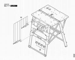 Bosch Work Table PWB 600 spare parts