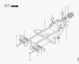Bosch Guide RA 1051 spare parts