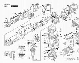 Bosch Rotary Hammer RH328 VCQ spare parts