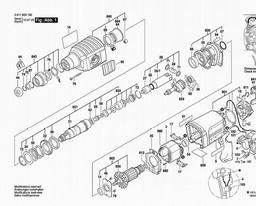 Bosch Rotary Hammer GBH 2200 spare parts