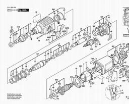 Bosch Rotary Hammer H 22-SLE spare parts