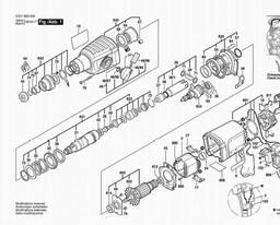 Bosch Rotary Hammer 320 spare parts