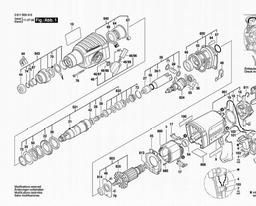 Bosch Rotary Hammer 11250VSR spare parts