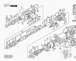 Bosch Rotary Hammer GBH 2-23 RE spare parts