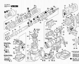 Bosch Rotary Hammer 11264 EVS spare parts