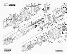 Bosch Rotary Hammer GBH 2-28 DV spare parts