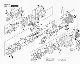 Bosch Rotary Hammer GBH 2-24 spare parts