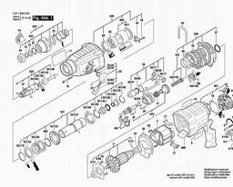 Bosch Rotary Hammer BH 2-24 ME spare parts