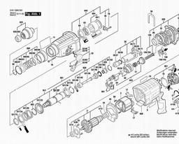 Bosch Rotary Hammer 323 spare parts