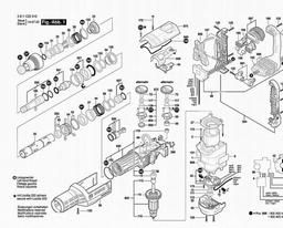 Bosch Demolition Hammer DH7 12 VC spare parts